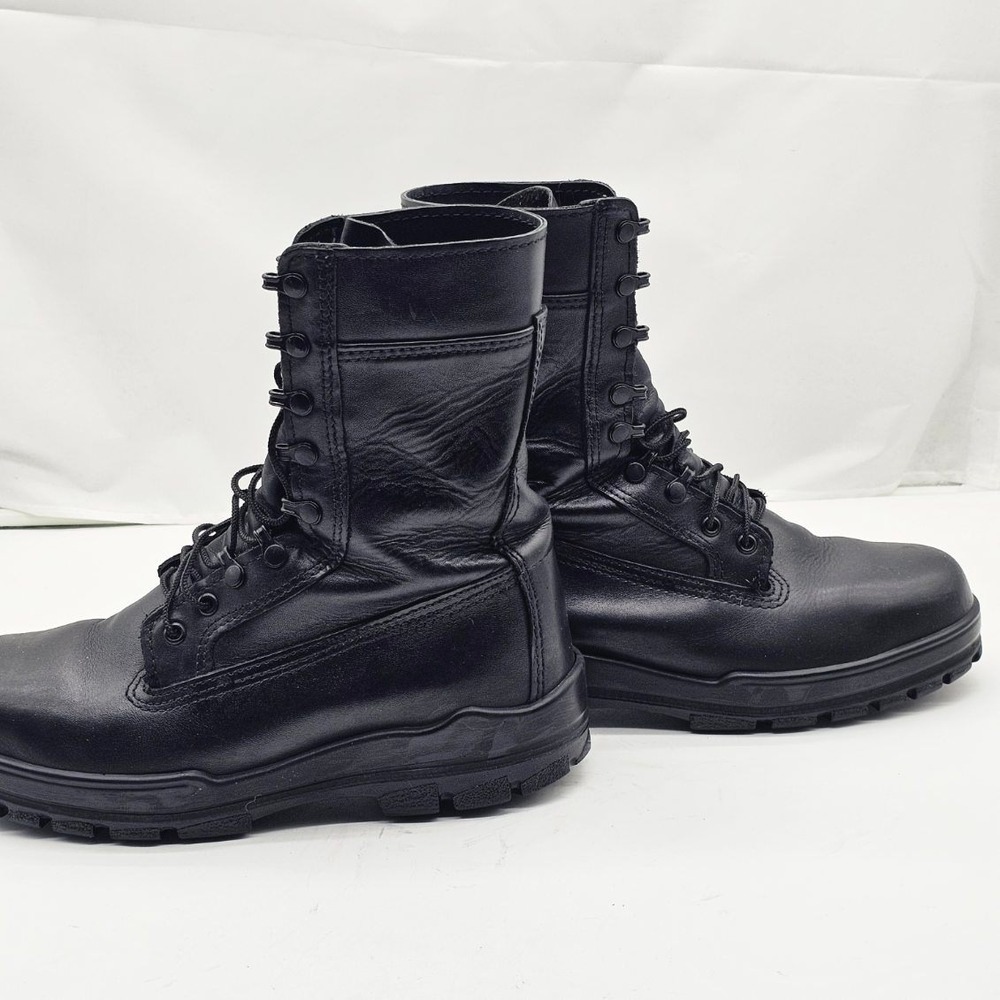 Belleville Combat Boots Men 10 Black Good Leather Steel Toe Tactical Work